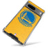 NBA Golden State Warriors Distressed Google Pixel 7a Clear Case